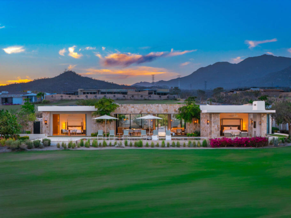 Querencia Section 10- El Parque Set within the coveted community of Querencia, Parque 27 is a brand-new 5 bedroom home offering over 4,600 square feet of refined interior living with five spacious bedrooms. Positioned along the highly desirable parque greenbelt, the residence enjoys privacy, lush surroundings, and beautiful ocean – 25 Las Colinas, San Jose Corridor, BS