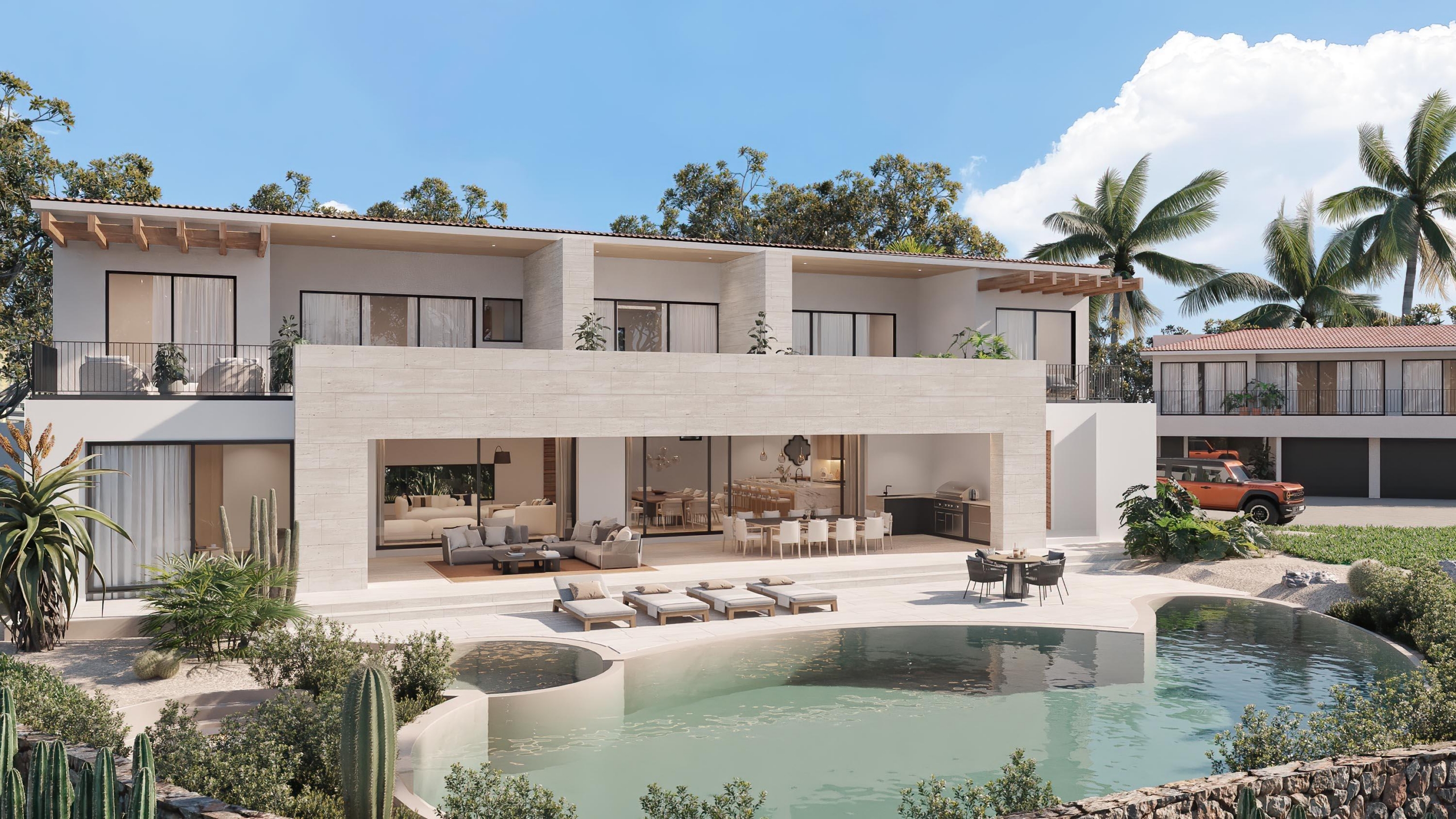 Querencia Section 1- Las Colinas An incredible opportunity in Cabo's premier private club community -- Querencia. With very limited new inventory, this nearly completed residence will be delivered fully finished by Q2 2026, offering the perfect alternative to a multi- for sale