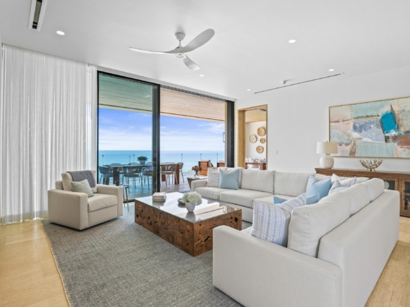 Querencia Section 28- Ocean Residences Blue Ocean bliss bundled with World Class Querencia Club Amenities! This Contemporary 4 Bedroom Corner Residence is Beach Luxury defined, just steps away from a trio of Baja's best surf breaks and a Classy New Private Beach Club. A spacious light and bright great room and patio provide the perfect setting for whale watching and entertaining. A full slate of family activities also awaits in the canyons above your home- anchored by a challenging Tom Fazio Championship Golf Course. – Querencia Ocean Residences, San Jose Corridor, San Jose Corridor, BS