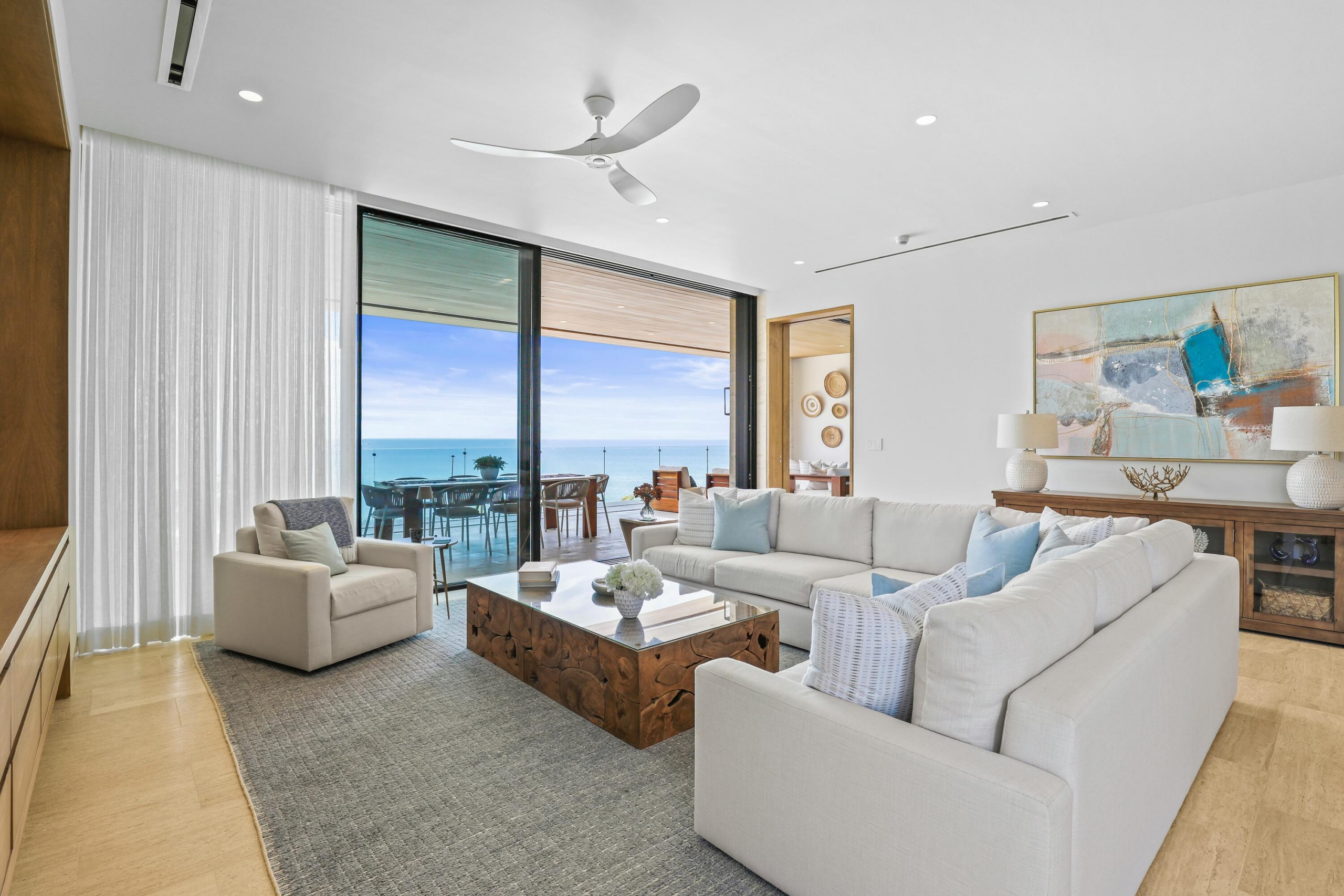 Querencia Section 28- Ocean Residences Blue Ocean bliss bundled with World Class Querencia Club Amenities! This Contemporary 4 Bedroom Corner Residence is Beach Luxury defined, just steps away from a trio of Baja's best surf breaks and a Classy New Private Beach Club. A spacious light and bright great room and patio provide the perfect setting for whale watching and entertaining. A full slate of family activities also awaits in the canyons above your home- anchored by a challenging Tom Fazio Championship Golf Course. for sale