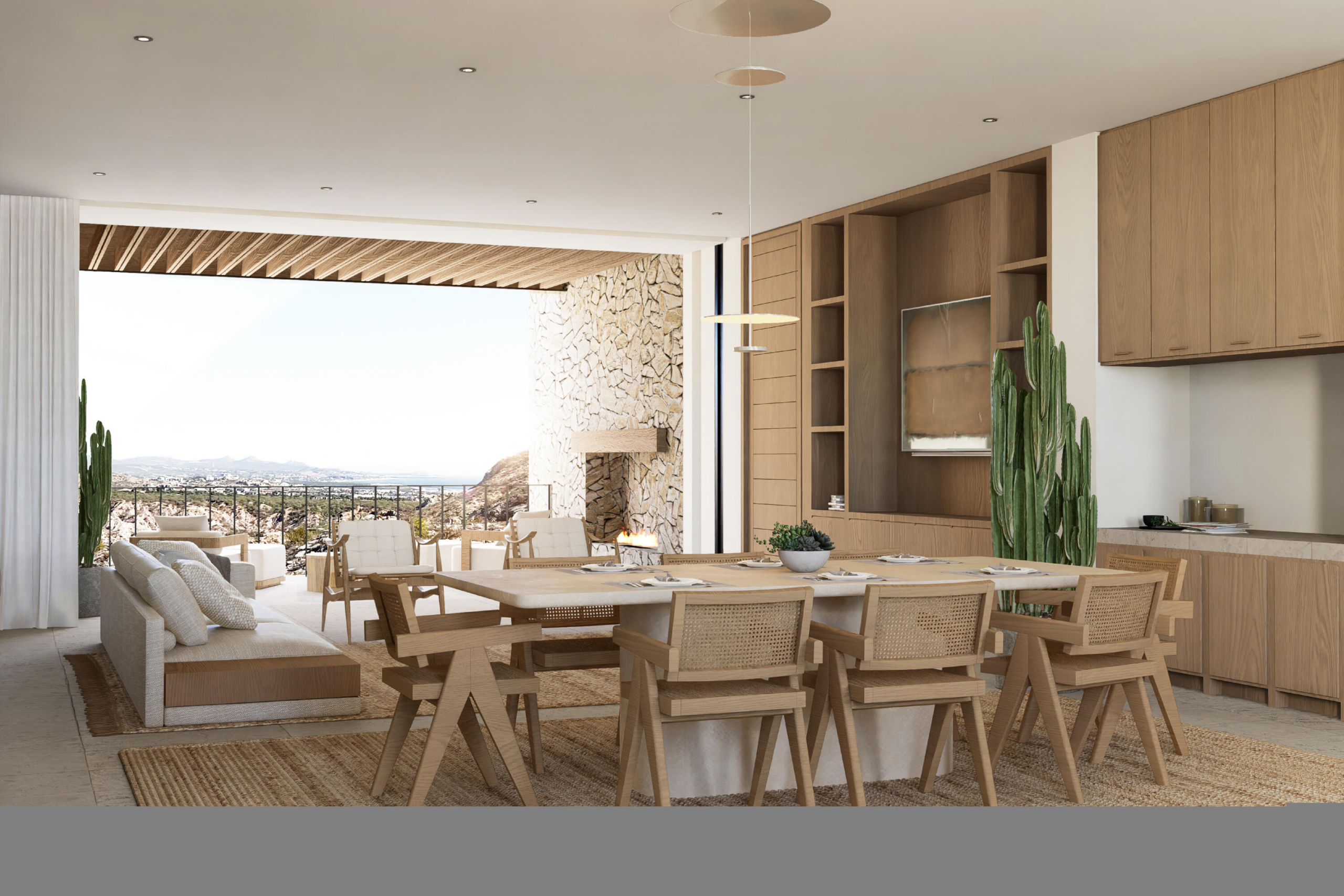 Querencia Section 3- El Valle El Valle is the latest neighborhood designed within the masterplanned Querencia community.A smaller, more intimate enclave set against the backdrop of the vibrant desert mountains,the 12 condominium residences offer a mix of for sale