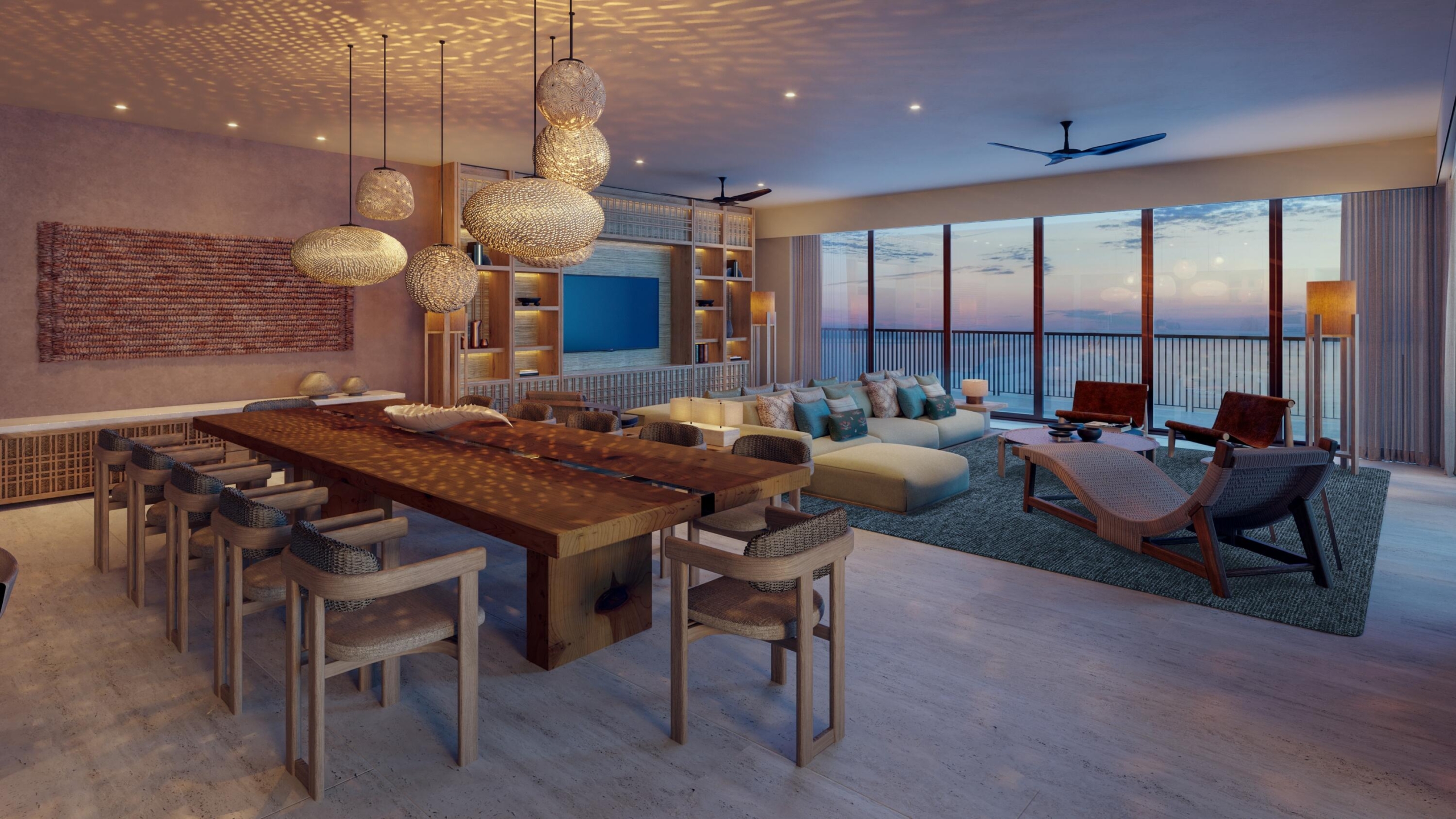 Querencia Section 3- El Valle El Valle is the latest neighborhood designed within the masterplanned Querencia community.A smaller, more intimate enclave set against the backdrop of the vibrant desert mountains,the 12 condominium residences offer a mix of for sale