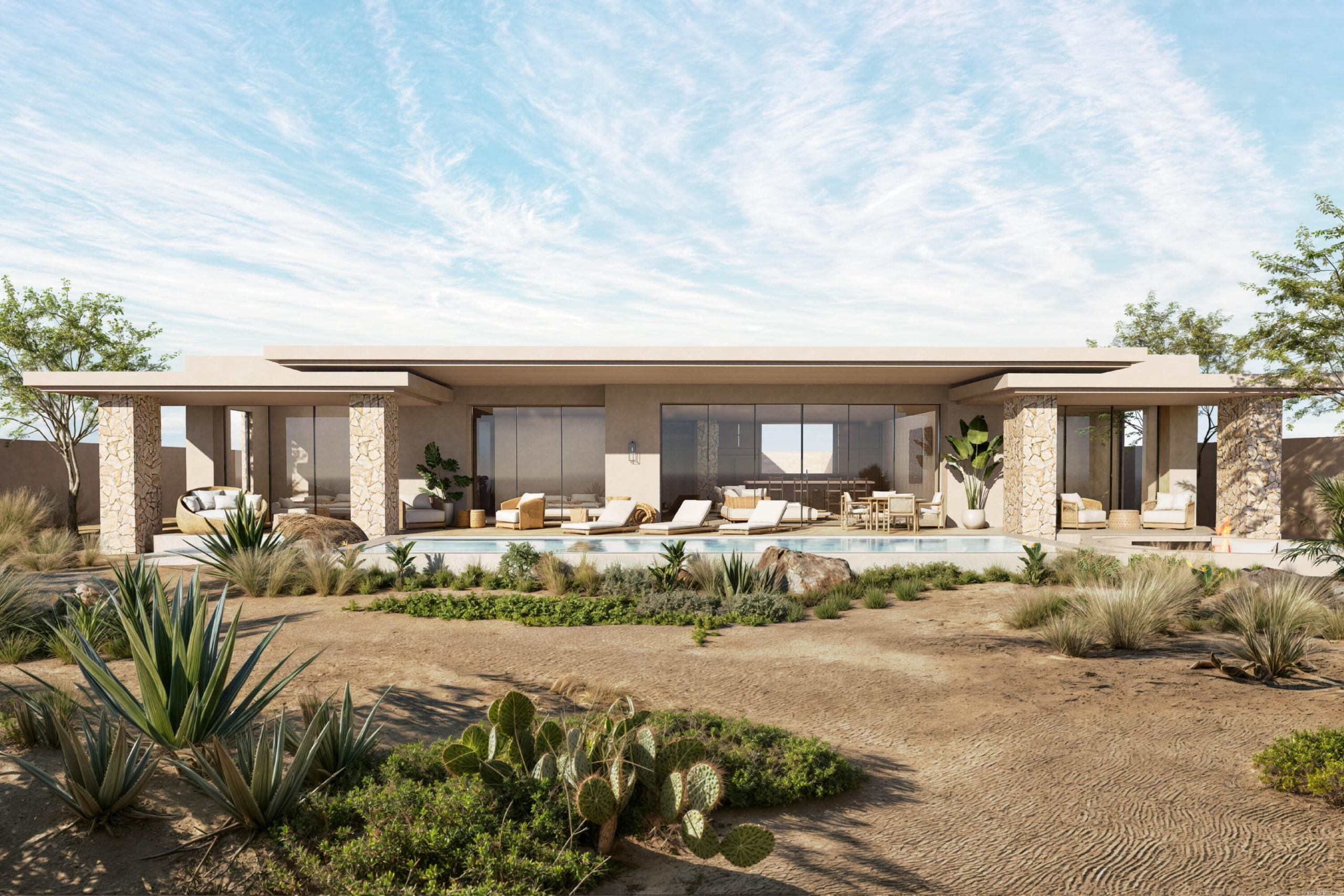 Querencia Section 22f- La Montana Experience an intimate collection of five single-family residences with mountainand arroyo for sale