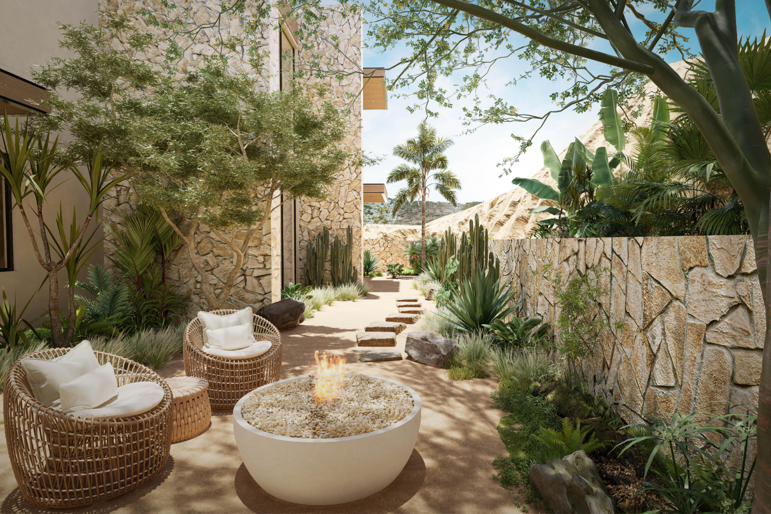 Querencia Section 13- El Lago El Lago features 16 single-family villas with vertical living layouts of two and three levels, maximizing for sale