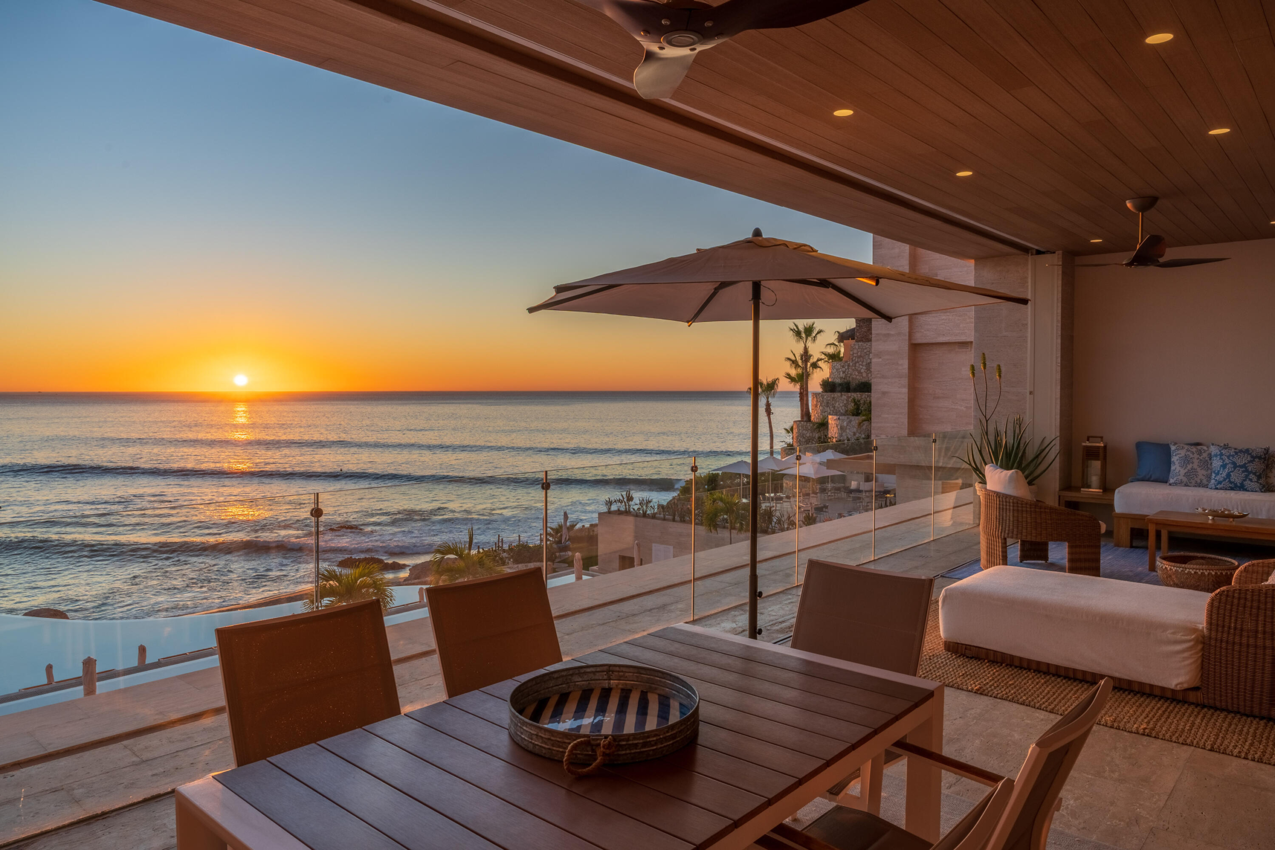 Querencia Section 28- Ocean Residences Discover an unparalleled sense of volume at Querencia Oceanside Residence B-102. This 3-bedroom sanctuary offers the expansive square footage typically reserved for 4-bedroom layouts, gifting you with a rare openness that redefines coastal luxury.Perched on the second floor of coveted Building B, renowned for superior privacy and the most breathtaking oceanfront sightlines, your elevation is perfectly calibrated. From your terrace, witness the rhythm of the sea: the arc of a wave, the silhouette of surfers, and the majestic breach of whales.Enjoy the pinnacle of Baja lifestyle with full Social and Golf memberships, granting access to world-class amenities including a Tom Fazio championship course and the vibrant Beach Club. This is the art of effortless living. for sale